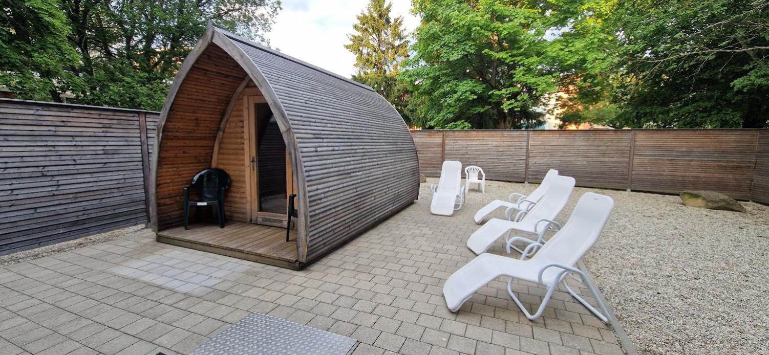 2-Zimmer Wohnung, Pools, Sauna Und Balkon Санкт-Энгльмар Номер фото